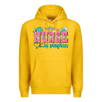 Lemon nurse in progress Premium Hoodie - NancyCooperArtShop