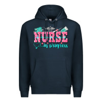 Navy nurse in progress Premium Hoodie - NancyCooperArtShop