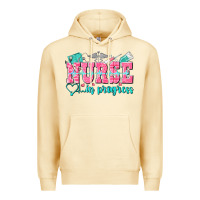 Pina Colada nurse in progress Premium Hoodie - NancyCooperArtShop