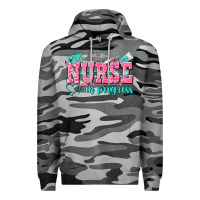 Slate Camo nurse in progress Premium Hoodie - NancyCooperArtShop