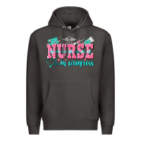 Smoke nurse in progress Premium Hoodie - NancyCooperArtShop