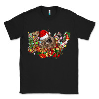 Black christmas joy highland cow Classic Tee - CowhideDigitalArt