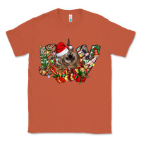 Copper christmas joy highland cow Classic Tee - CowhideDigitalArt