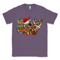 Lavender christmas joy highland cow Classic Tee - CowhideDigitalArt
