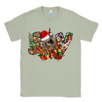 Matcha christmas joy highland cow Classic Tee - CowhideDigitalArt