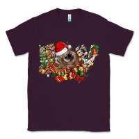 Plum christmas joy highland cow Classic Tee - CowhideDigitalArt