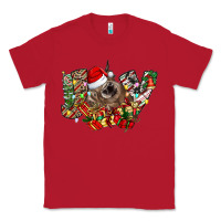 Red christmas joy highland cow Classic Tee - CowhideDigitalArt