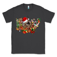Smoke christmas joy highland cow Classic Tee - CowhideDigitalArt