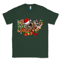 Sports Green christmas joy highland cow Classic Tee - CowhideDigitalArt
