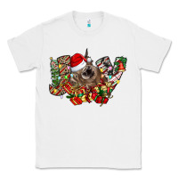 White christmas joy highland cow Classic Tee - CowhideDigitalArt