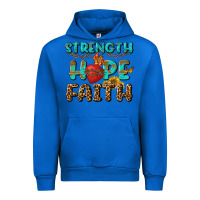 Cobalt Strength Hope Faith Urban Hoodie - BundleAndBundleShop