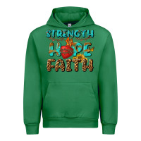 Emerald Strength Hope Faith Urban Hoodie - BundleAndBundleShop