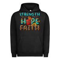 Pigment Black Strength Hope Faith Urban Hoodie - BundleAndBundleShop