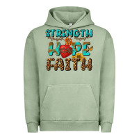 Pigment Oil Green Strength Hope Faith Urban Hoodie - BundleAndBundleShop