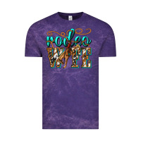 Cloud Purple rodeo wife western Vintage Tee - texasbilliewilder