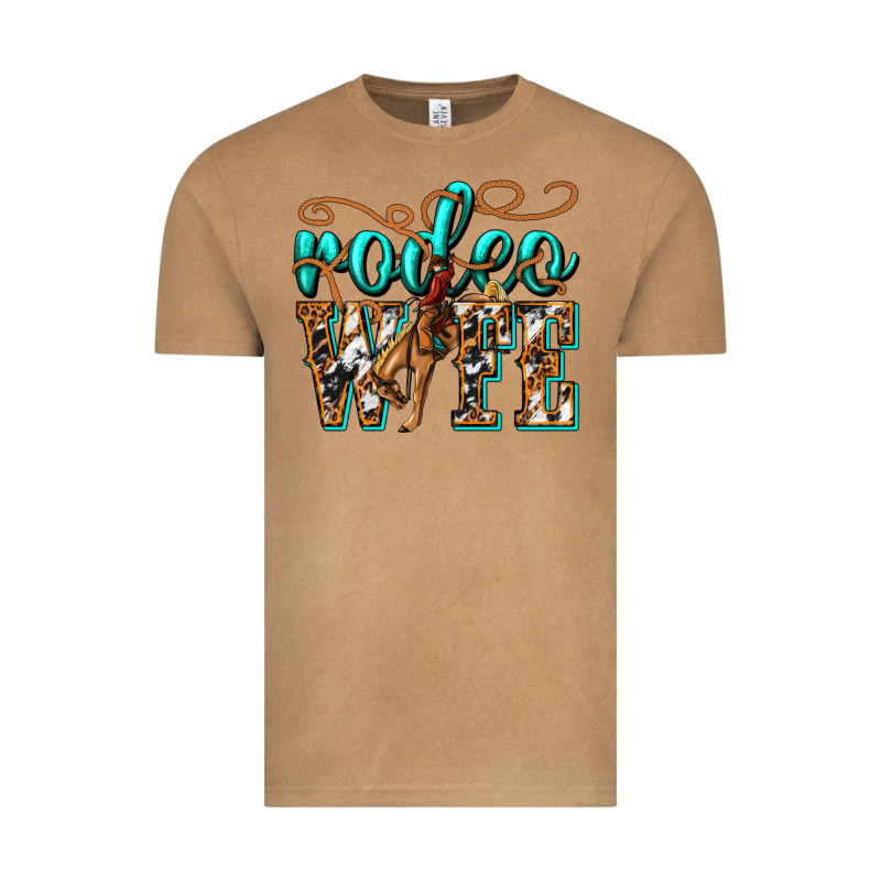 Rodeo Wife Western Vintage Tee by texasbilliewilder | Teevron