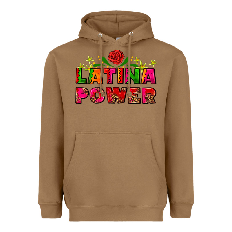 Latina Power Heavyweight Hoodie by AdoDesignShop | Teevron