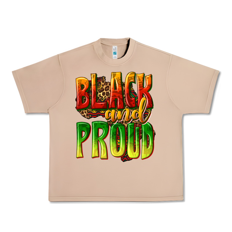 Black And Proud Urban Heavy Tee by texasbilliewilder | Teevron