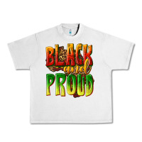 Lunar Rock black and proud Urban Heavy Tee - texasbilliewilder