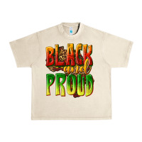 Sandshell black and proud Urban Heavy Tee - texasbilliewilder