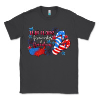 Smoke Flip flops fireworks & freedom 4th of july Classic Tee - CowGirlArtShop
