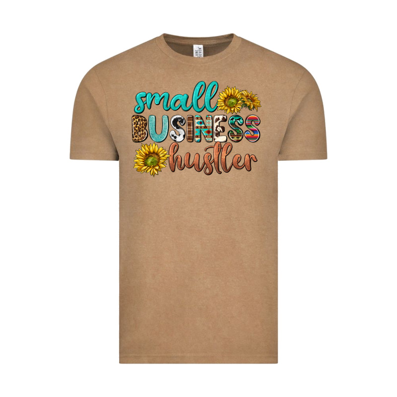 Small Business Hustler Vintage Tee by texasbilliewilder | Teevron