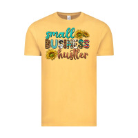 Vintage Mustard small business hustler Vintage Tee - texasbilliewilder