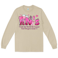 Mushroom rn s make the world go around and everyone knows Long Sleeve Tee - texasbilliewilder