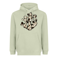 Matcha cowhide cactus Heavyweight Hoodie - JahusDesignShop