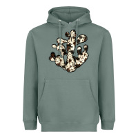 Sage cowhide cactus Heavyweight Hoodie - JahusDesignShop