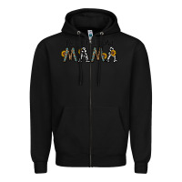 Black blessed to be called mama Zipper Hoodie - CowhideDigitalArt