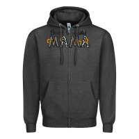 Charcoal Heather blessed to be called mama Zipper Hoodie - CowhideDigitalArt