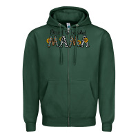 Sports Green blessed to be called mama Zipper Hoodie - CowhideDigitalArt