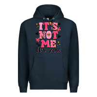 Navy it's not me it's you Premium Hoodie - MaliasSmallBusiness