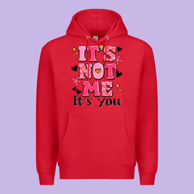It's Not Me It's You Premium Hoodie Designed By Maliassmallbusiness