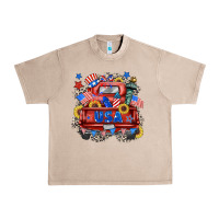 French Oak usa truck Urban Heavy Tee - Zillion Design Studio