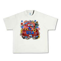 Pistachio usa truck Urban Heavy Tee - Zillion Design Studio