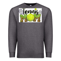 Charcoal Heather tennis mom Premium Sweatshirt - BarkalooDesign