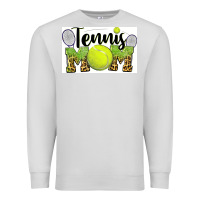 Dove Grey tennis mom Premium Sweatshirt - BarkalooDesign