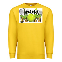 Lemon tennis mom Premium Sweatshirt - BarkalooDesign