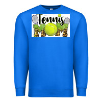True Royal tennis mom Premium Sweatshirt - BarkalooDesign