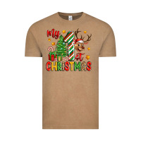 Vintage Coffee my first christmas Vintage Tee - Zillion Design Studio