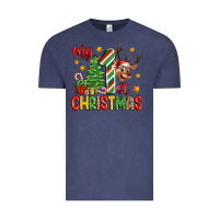 Vintage Denim my first christmas Vintage Tee - Zillion Design Studio