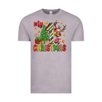 Vintage Zinc my first christmas Vintage Tee - Zillion Design Studio
