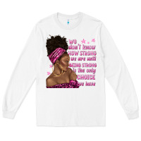 White afro woman cancer Long Sleeve Tee - texasbilliewilder