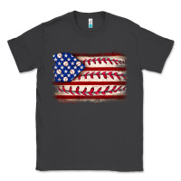 Smoke Baseball American flag Classic Tee - Neo Western