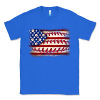 True Royal Baseball American flag Classic Tee - Neo Western