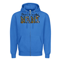 True Royal blessed to be called nanı Zipper Hoodie - CowhideDigitalArt