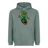 Sage cactus1 Heavyweight Hoodie - JahusDesignShop