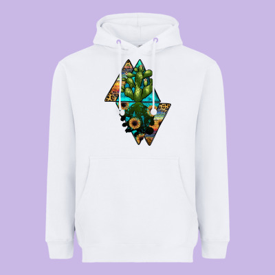 Cactus1 Heavyweight Hoodie Designed By Jahusdesignshop